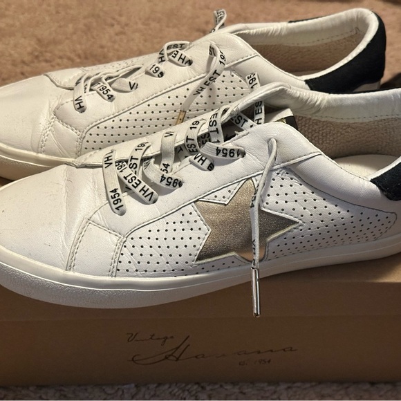 GUC Vintage Havana Gadol Ro sneaker with gold star size 7.5 - Picture 5 of 5